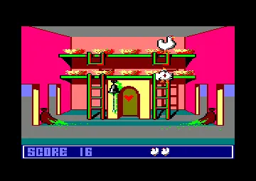 Chickin Chase (UK) (1985) screen shot game playing